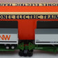 Lionel 6-52014 O Gauge Burlington Northern TTUX Flat Car with Trailers EX/Box