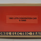 Lionel 6-19960 O Gauge LOTS-1992 Western Pacific Boxcar #1952 EX/Box