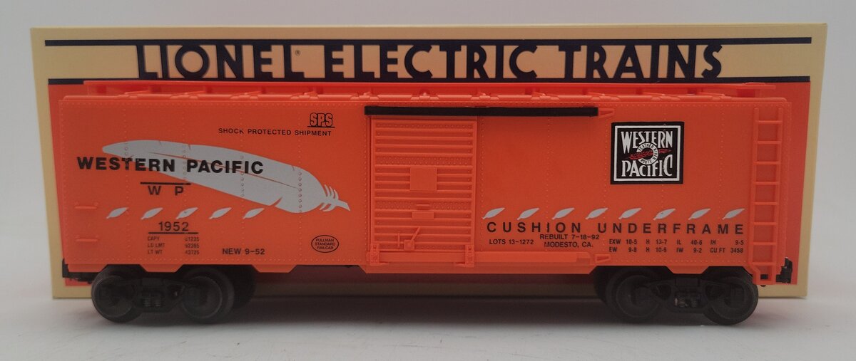 Lionel 6-19960 O Gauge LOTS-1992 Western Pacific Boxcar #1952 EX/Box