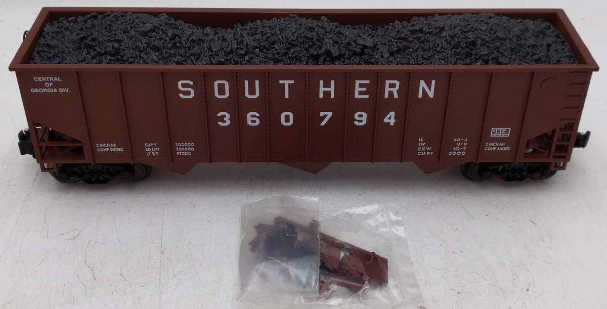 Lionel 6-52038 O Gauge LCCA Southern Hopper w/Coal Load #360794 EX/Box