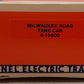 Lionel 6-19600 O Gauge Milwaukee Road Single Dome Tank Car #19600 EX/Box