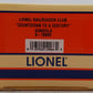 Lionel 6-19966 O Gauge LRRC "Countdown To A Century" Gondola #9820 EX/Box