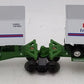 Lionel 6-52042 Burlington Northern TTUX Flatcars with Trailers EX/Box