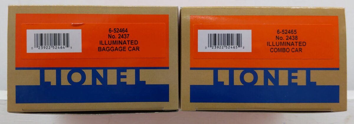 Lionel 6-52447 LCCA New Haven Alco Non-Powered B-Unit/Pass. Add-On Set LN/Box
