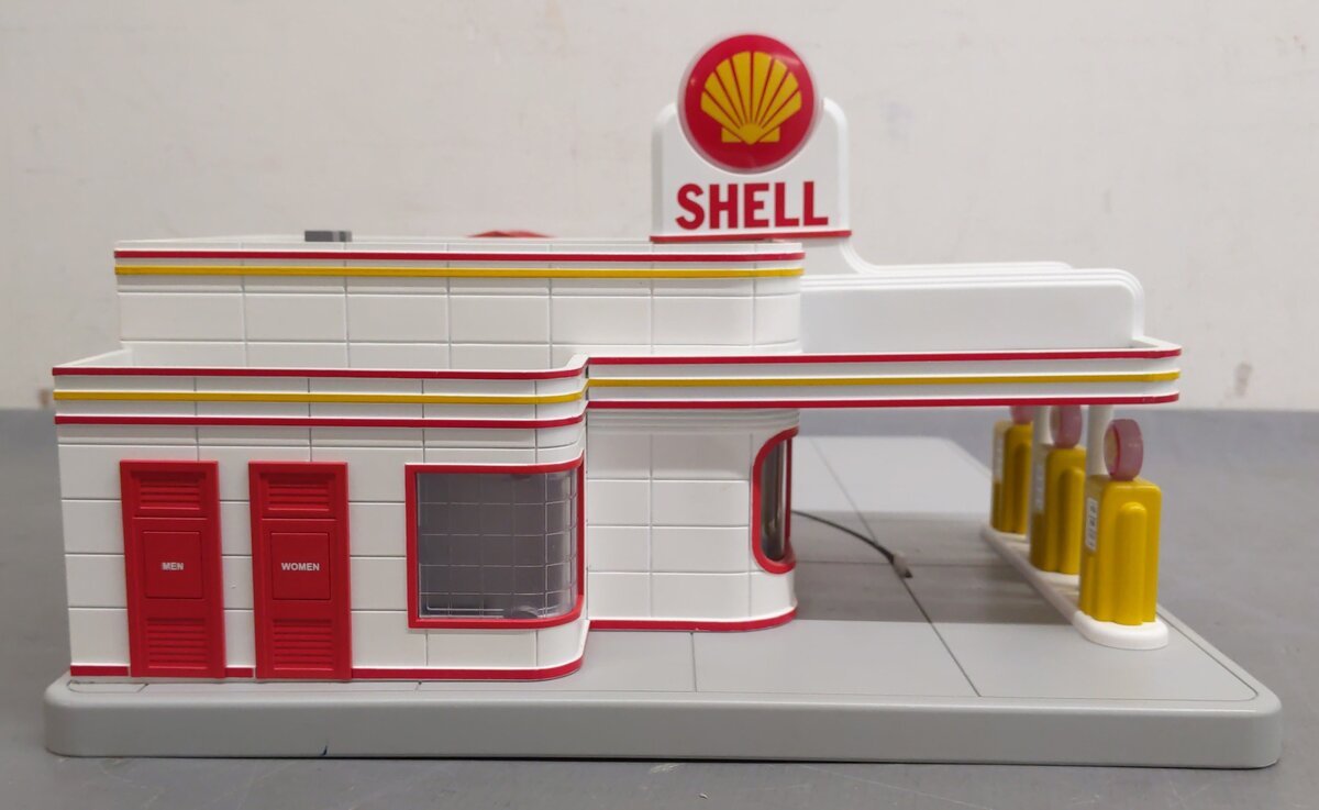 MTH 30-9133 O Shell Operating Gas Station LN/Box
