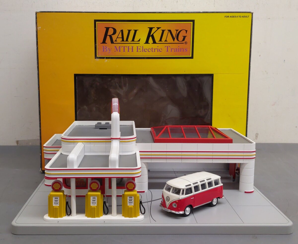 MTH 30-9133 O Shell Operating Gas Station LN/Box