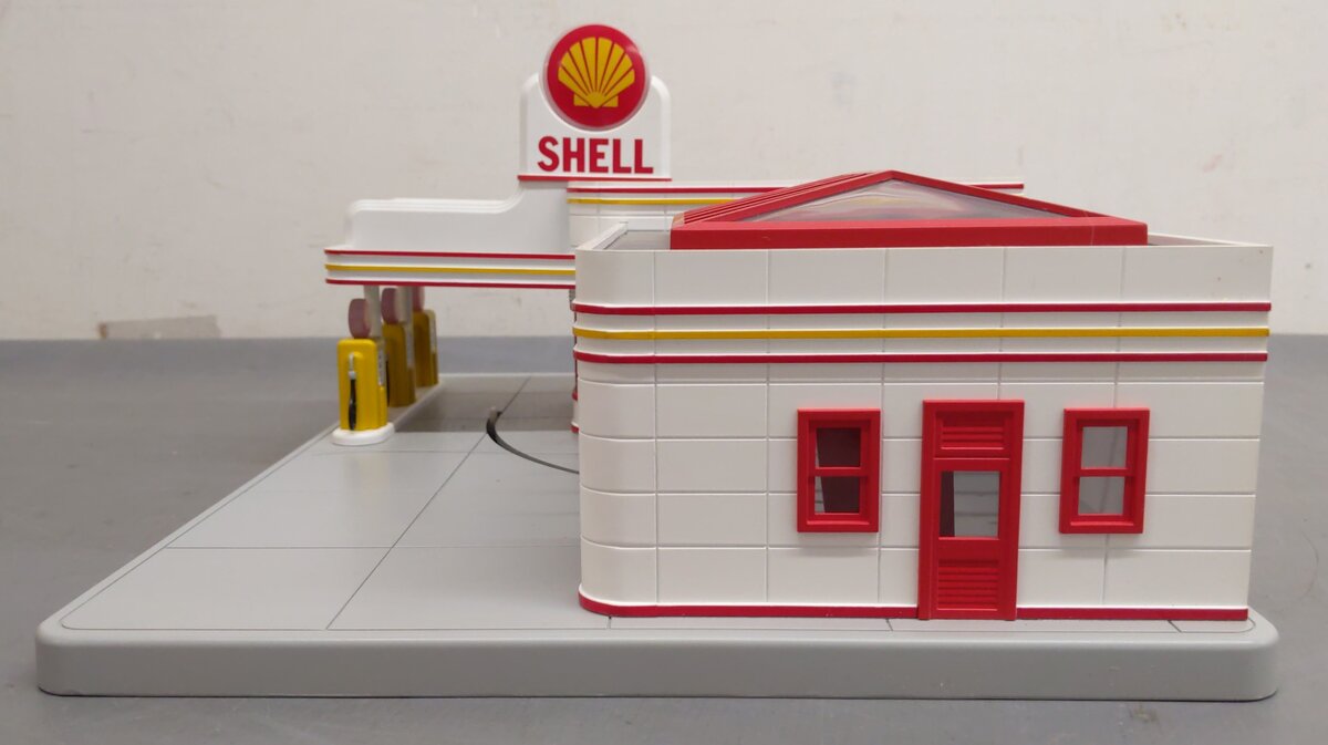 MTH 30-9133 O Shell Operating Gas Station LN/Box