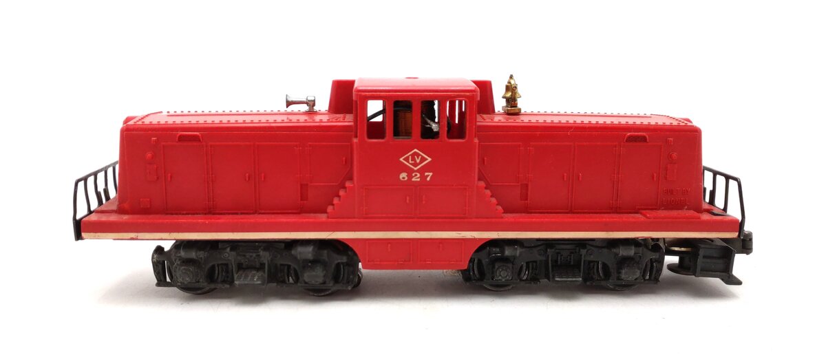 Lionel 627 Vintage O Gauge Lehigh Valley 44 Ton Diesel Locomotive VG