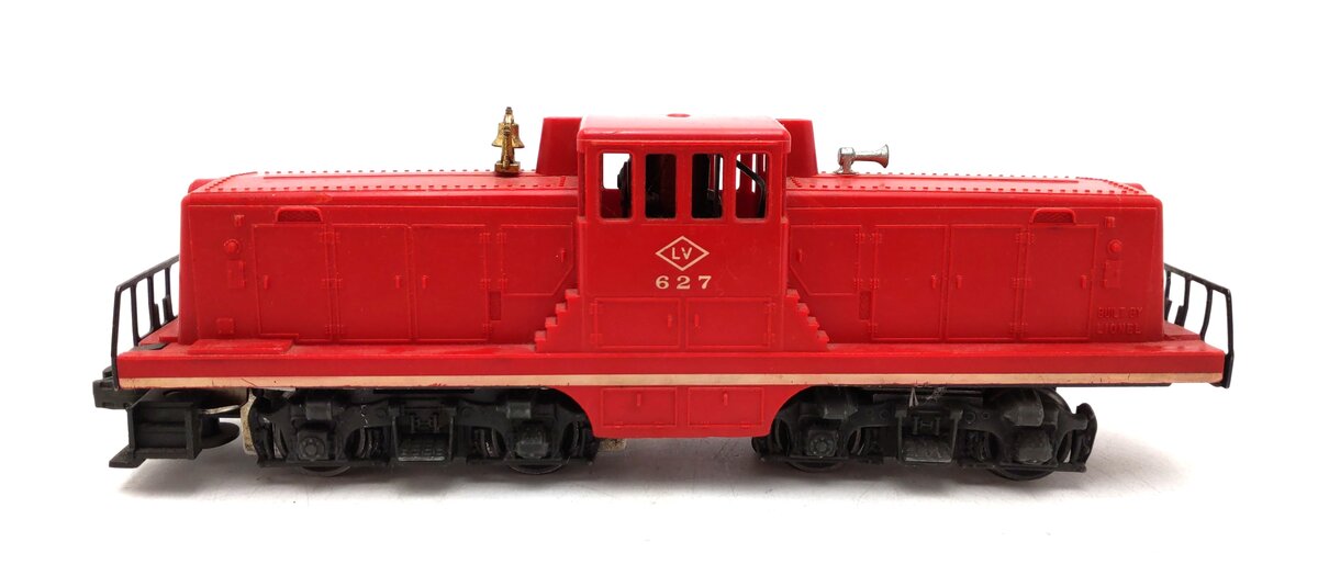 Lionel 627 Vintage O Gauge Lehigh Valley 44 Ton Diesel Locomotive VG