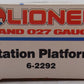 Lionel 6-2292 O Station Platform Kit EX/Box