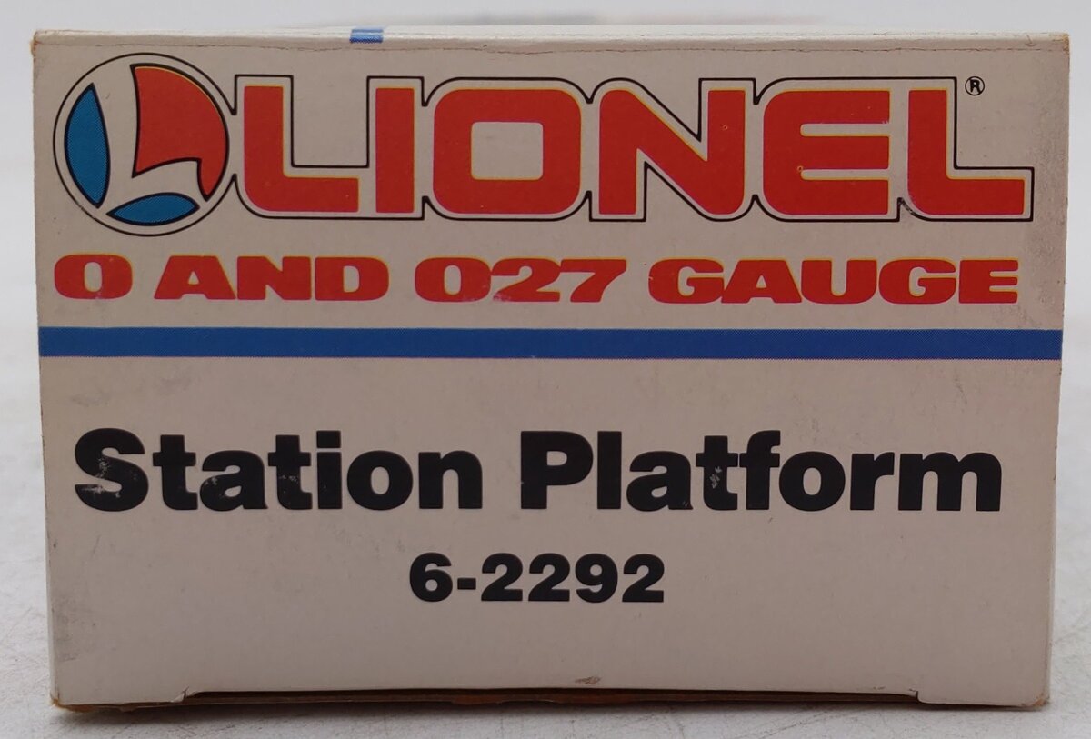 Lionel 6-2292 O Station Platform Kit EX/Box