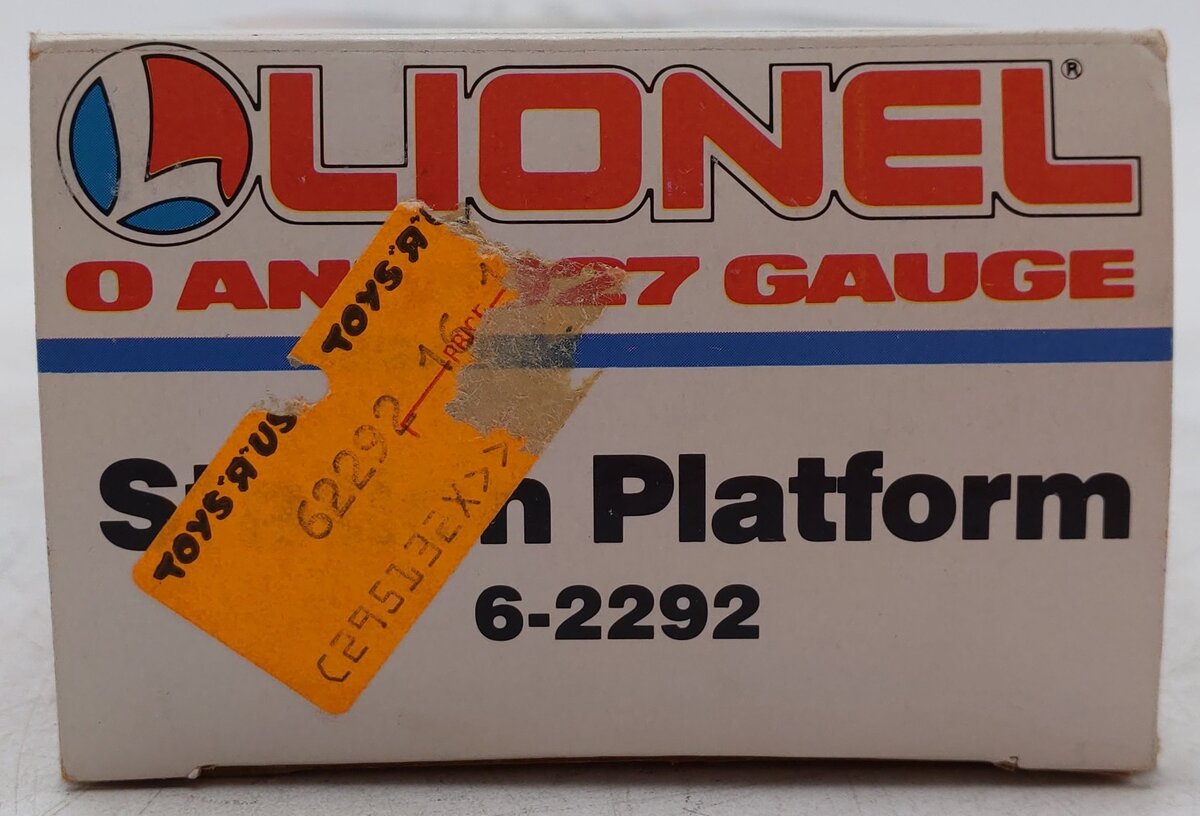 Lionel 6-2292 O Station Platform Kit EX/Box
