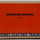 Lionel 4-2321 O Gauge Operating Sawmill VG/Box