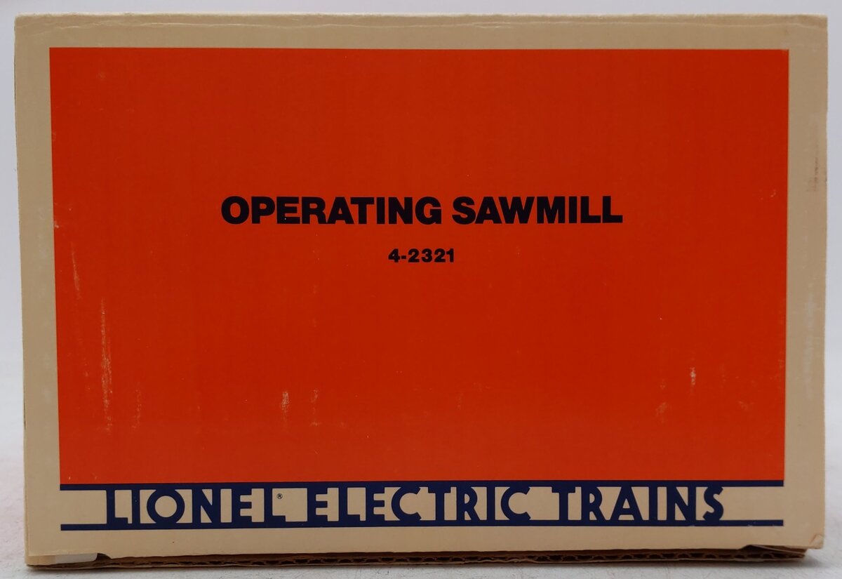 Lionel 4-2321 O Gauge Operating Sawmill VG/Box