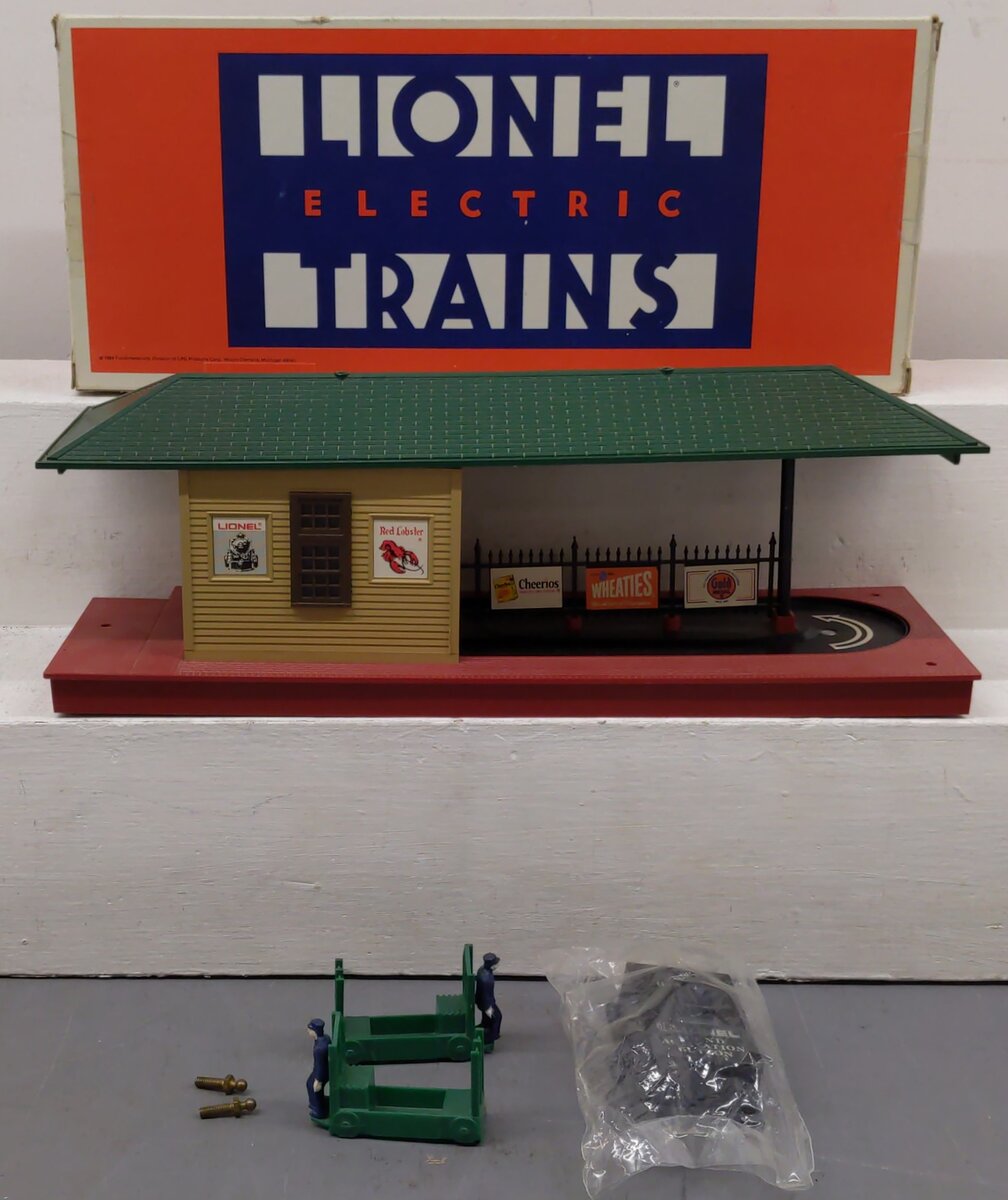 Lionel 6-2323 O Operating Freight Station EX/Box