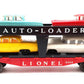Lionel 6414 Vintage O Gauge Postwar Evans Autoloader with 4 Automobiles VG
