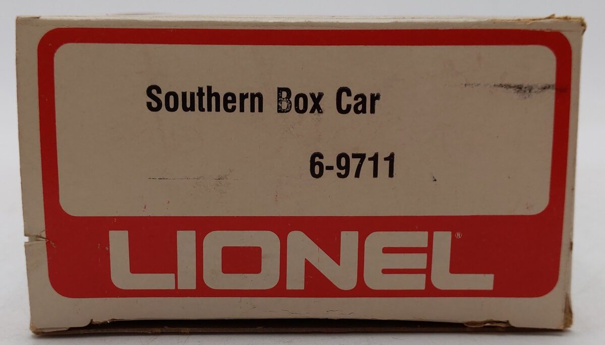 Lionel 6-9711 O Gauge Southern Boxcar #9711 EX/Box