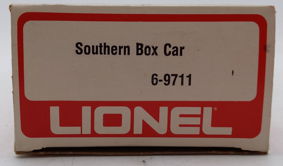 Lionel 6-9711 O Gauge Southern Boxcar #9711 EX/Box