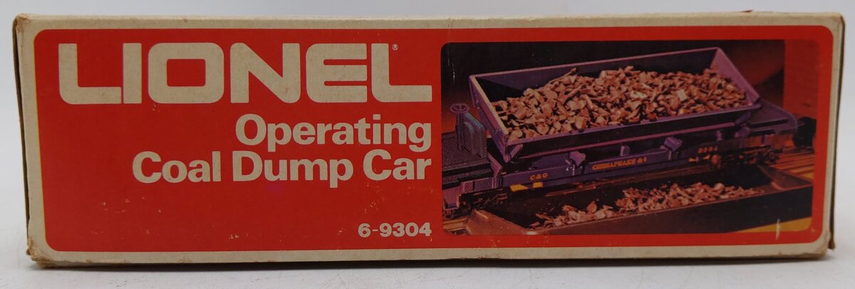 Lionel 6-9304 O Gauge Chesapeake & Ohio Operating Ore Dump Car EX/Box