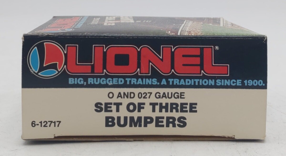 Lionel 6-12717 O and 027 Gauge Authentic Track Bumpers (Set of 3) LN/Box
