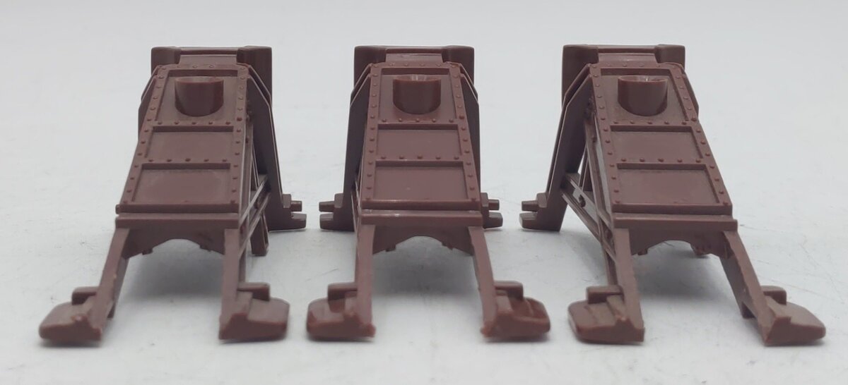 Lionel 6-12717 O and 027 Gauge Authentic Track Bumpers (Set of 3) LN/Box