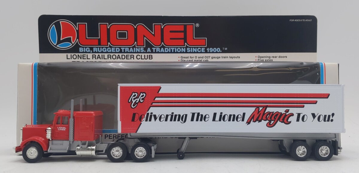 Lionel 6-12875 O Gauge Lionel Railroader Club Tractor & Trailer Truck LN/Box