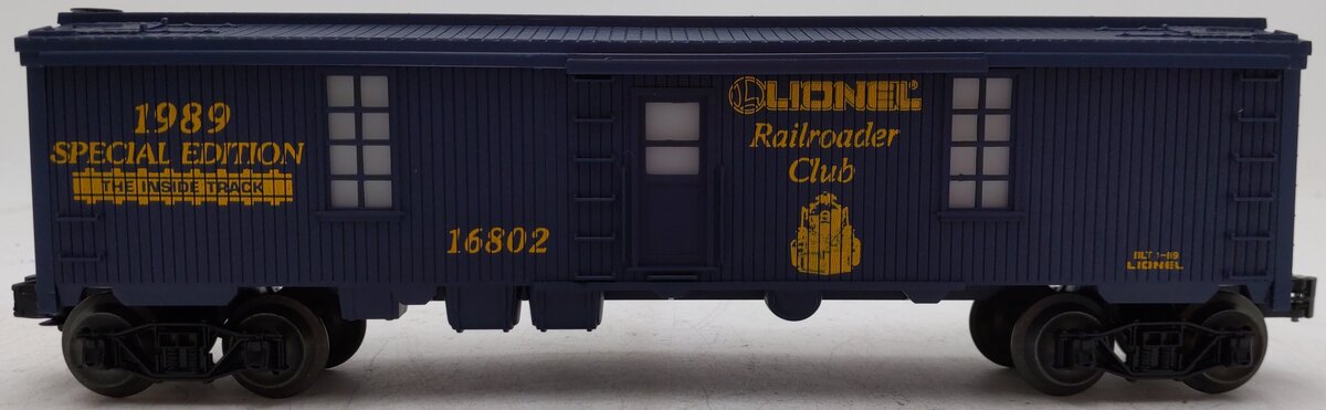 Lionel 6-16802 O Gauge Lionel Railroader Club Tool Car #16802 EX/Box