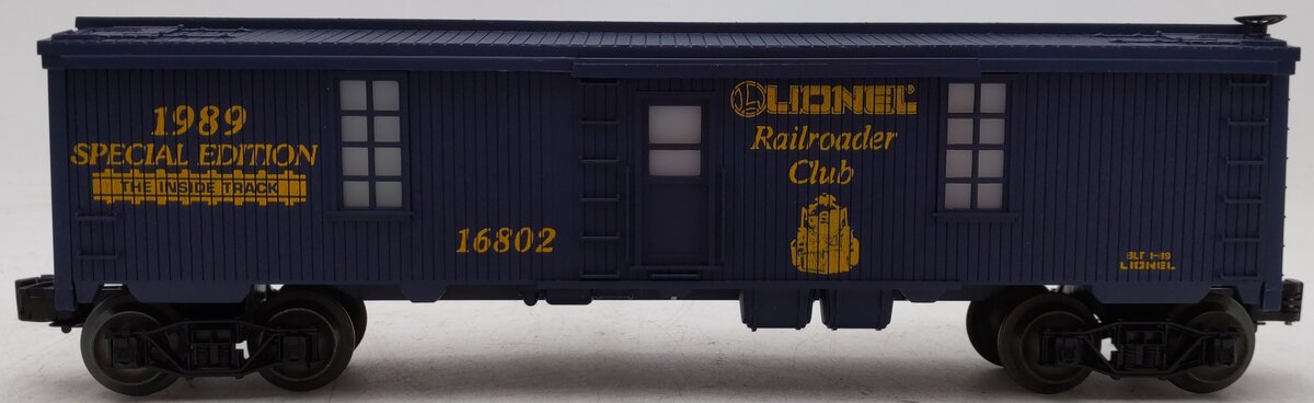 Lionel 6-16802 O Gauge Lionel Railroader Club Tool Car #16802 EX/Box