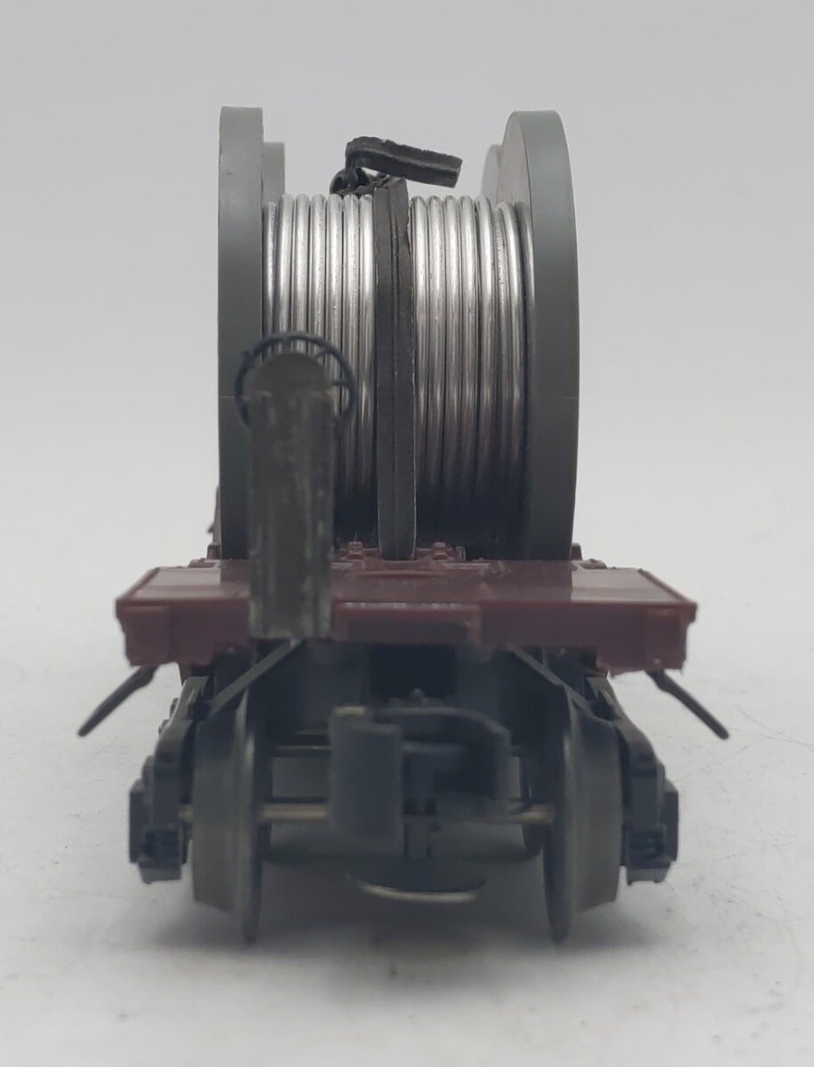 Lionel 6-16318 O Gauge Lionel Lines Depressed Flatcar with Cable Reels LN/Box