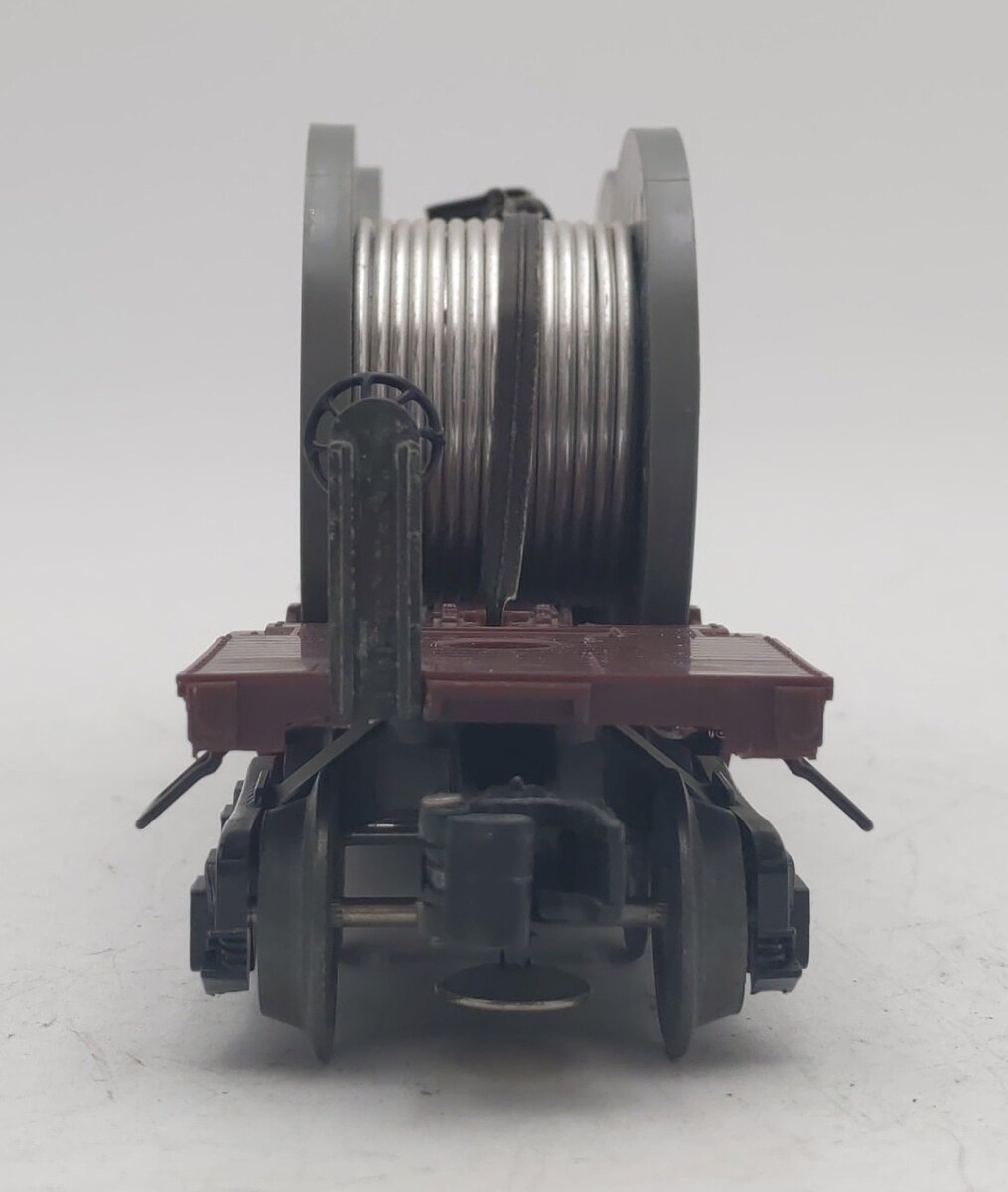 Lionel 6-16318 O Gauge Lionel Lines Depressed Flatcar with Cable Reels LN/Box