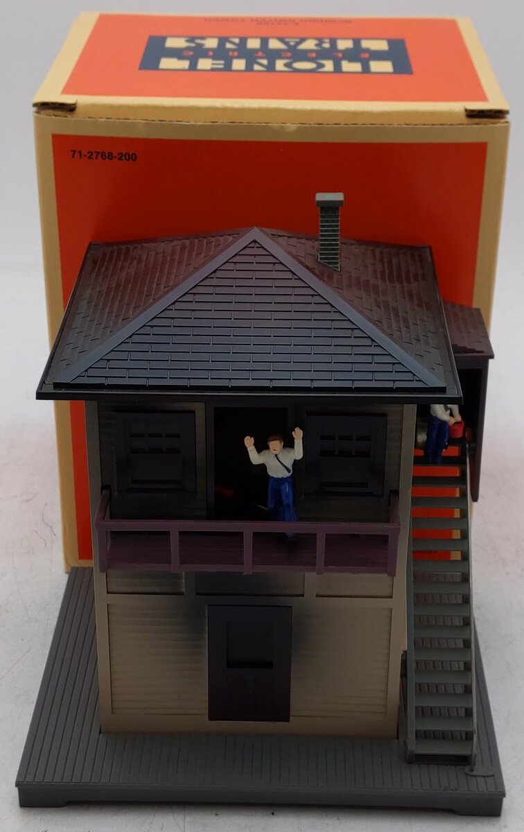 Lionel 6-12768 O Gauge Burning Switch Tower EX/Box