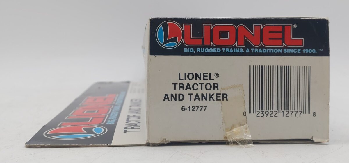 Lionel 6-12777 O Gauge Chevron Tractor and Tanker LN/Box