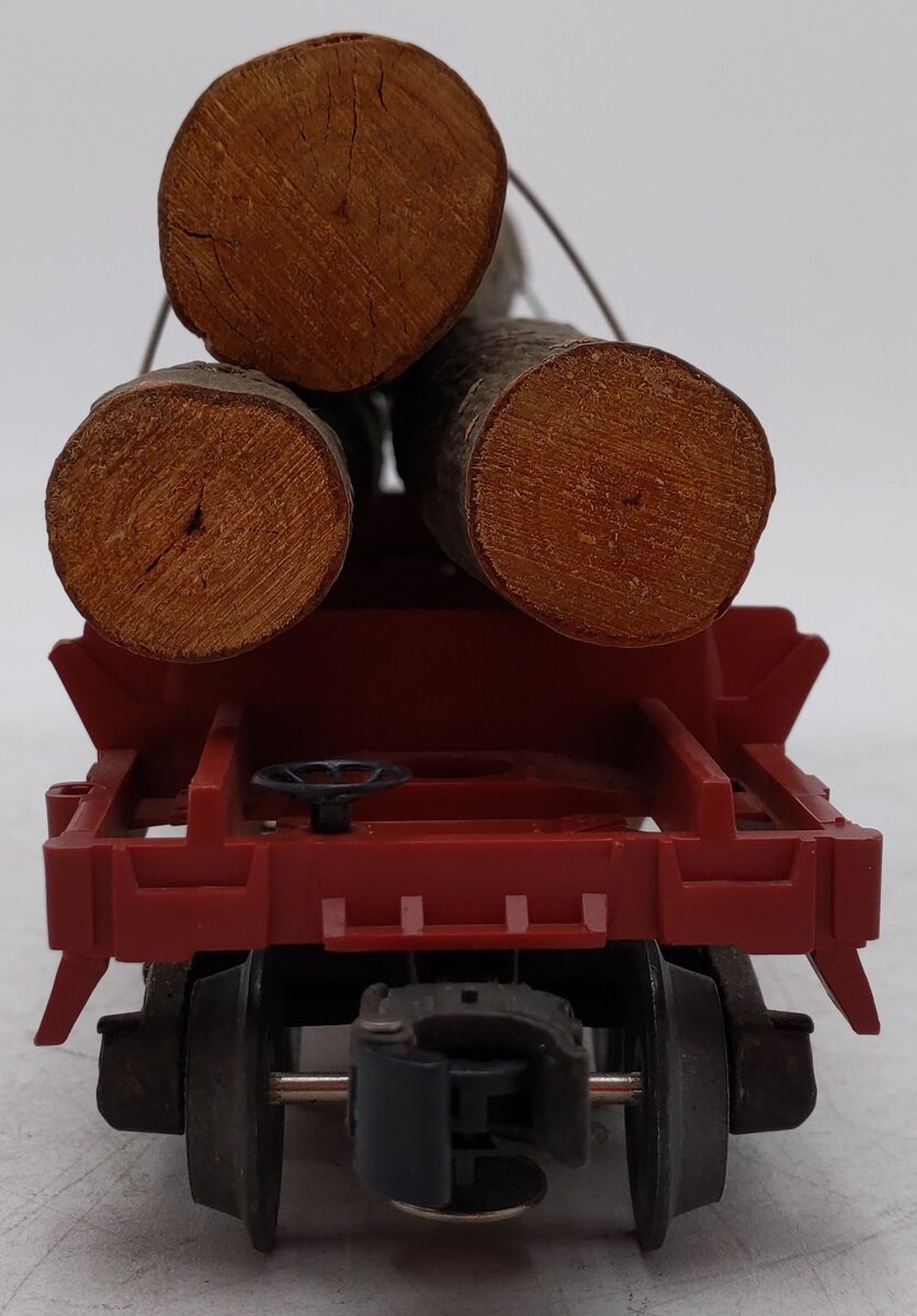 Lionel 6-59629 O Gauge MILW Flat Car w/ Logs EX/Box