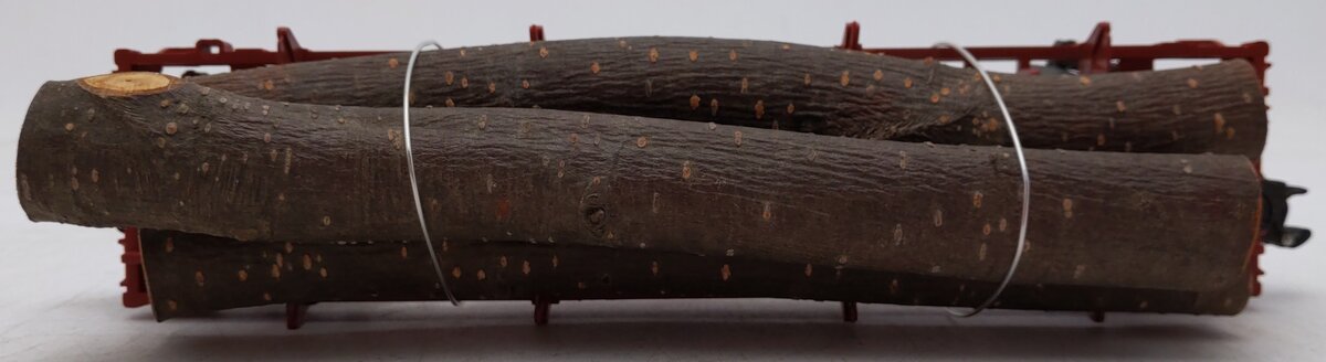 Lionel 6-59629 O Gauge MILW Flat Car w/ Logs EX/Box