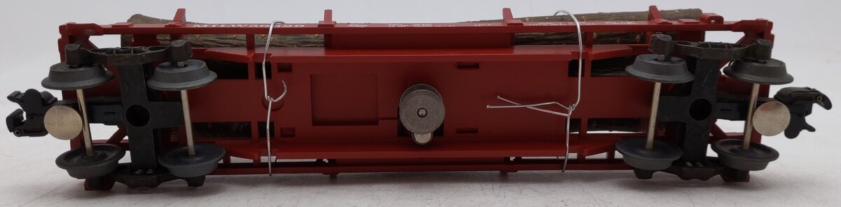 Lionel 6-59629 O Gauge MILW Flat Car w/ Logs EX/Box