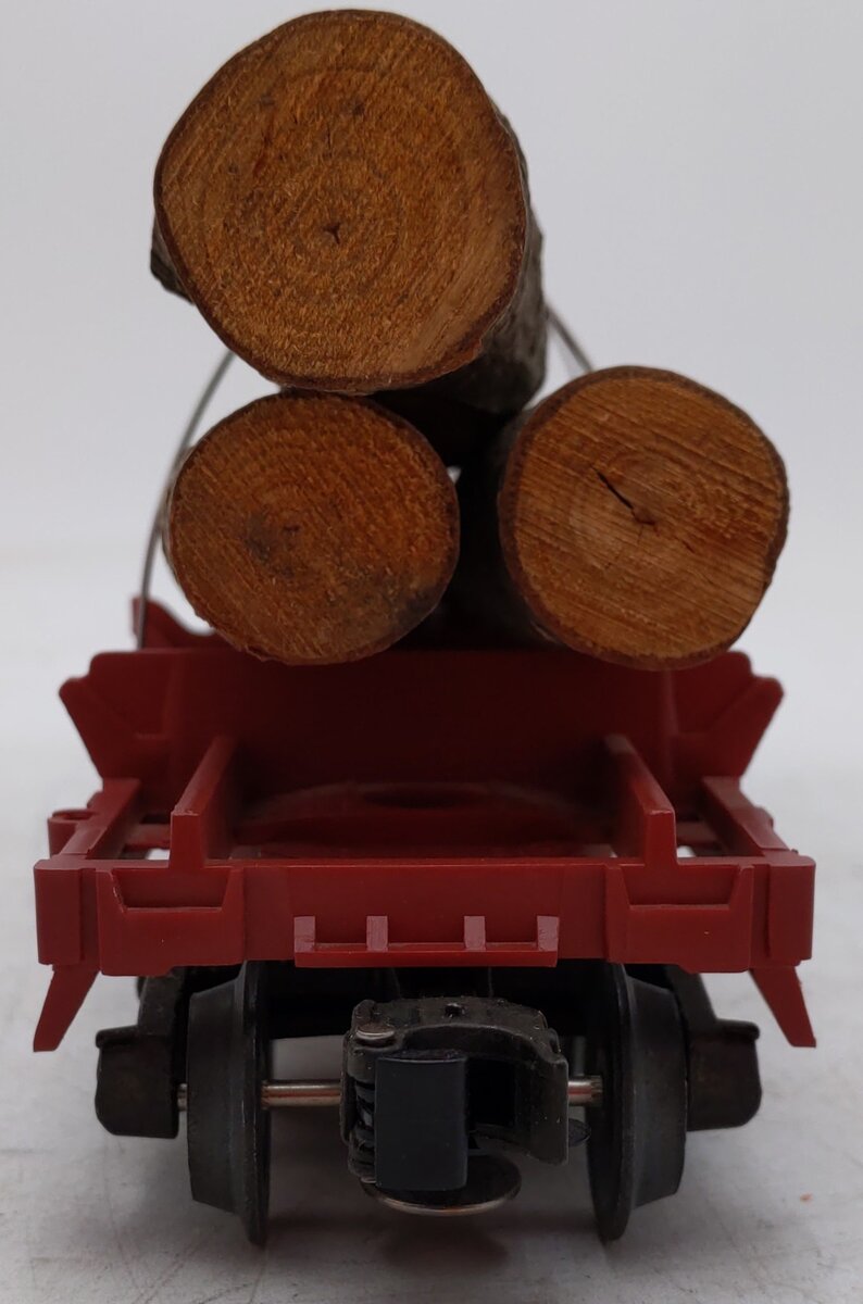 Lionel 6-59629 O Gauge MILW Flat Car w/ Logs EX/Box