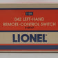 Lionel 6-65167 O27 42" Left Hand Remote Control Switch Turnout EX/Box
