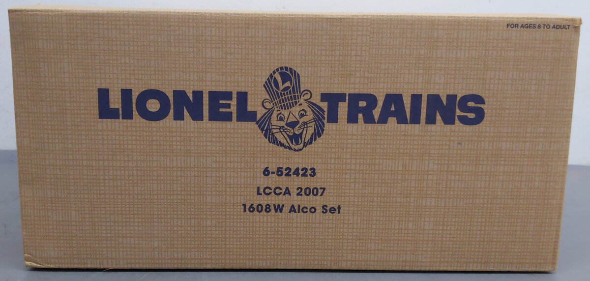 Lionel 6-52423 New Haven Alco O Gauge Diesel Passenger Train Set with TMCC LN/Box