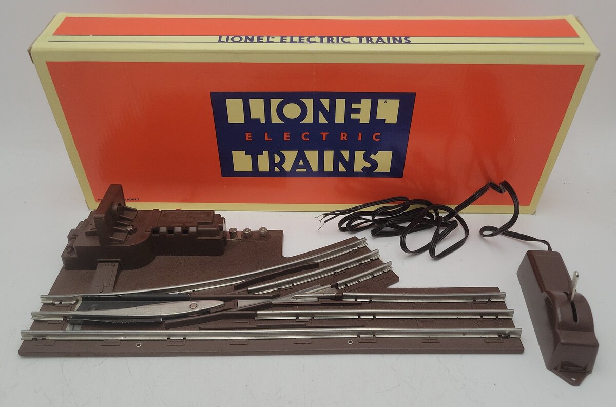 Lionel 6-65167 O27 42" Left Hand Remote Control Switch Turnout EX/Box