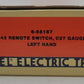 Lionel 6-65167 O27 42" Left Hand Remote Control Switch Turnout EX/Box