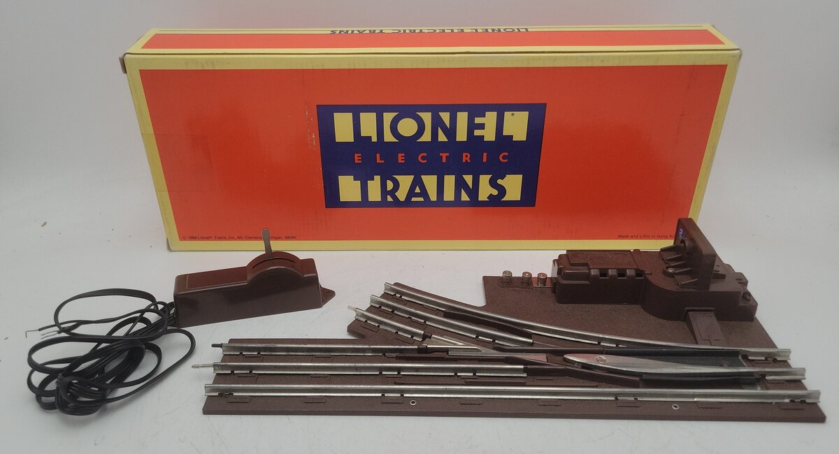 Lionel 6-65168 O27 42" Right Hand Remote Control Switch Turnout EX/Box