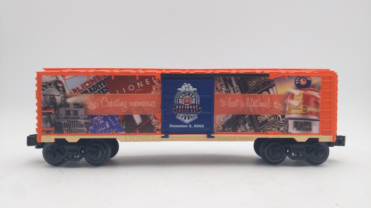 Lionel 2328530 O Gauge '2023 National Lionel Train Day' Box Car EX/Box