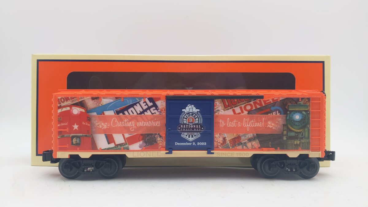 Lionel 2328530 O Gauge '2023 National Lionel Train Day' Box Car EX/Box