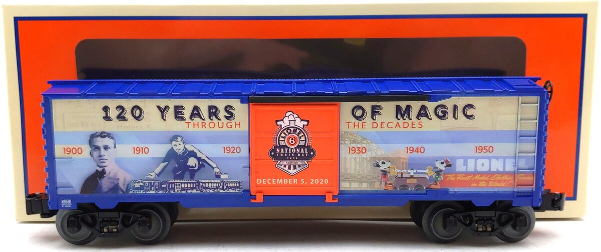 Lionel 2028620 O 2020 Train Day Boxcar LN/Box