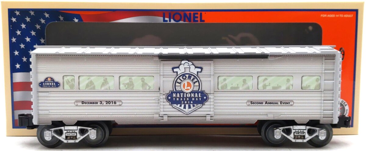 Lionel 6-83498 O Gauge 2016 National Lionel Train Day Boxcar LN/Box