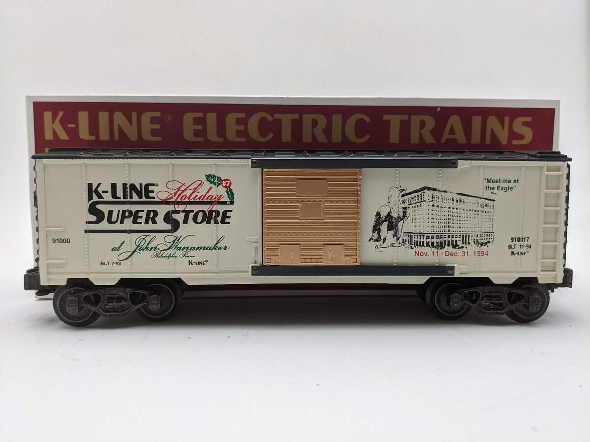 K-Line K910017 Holiday Superstore #7 Classic Boxcar LN/Box