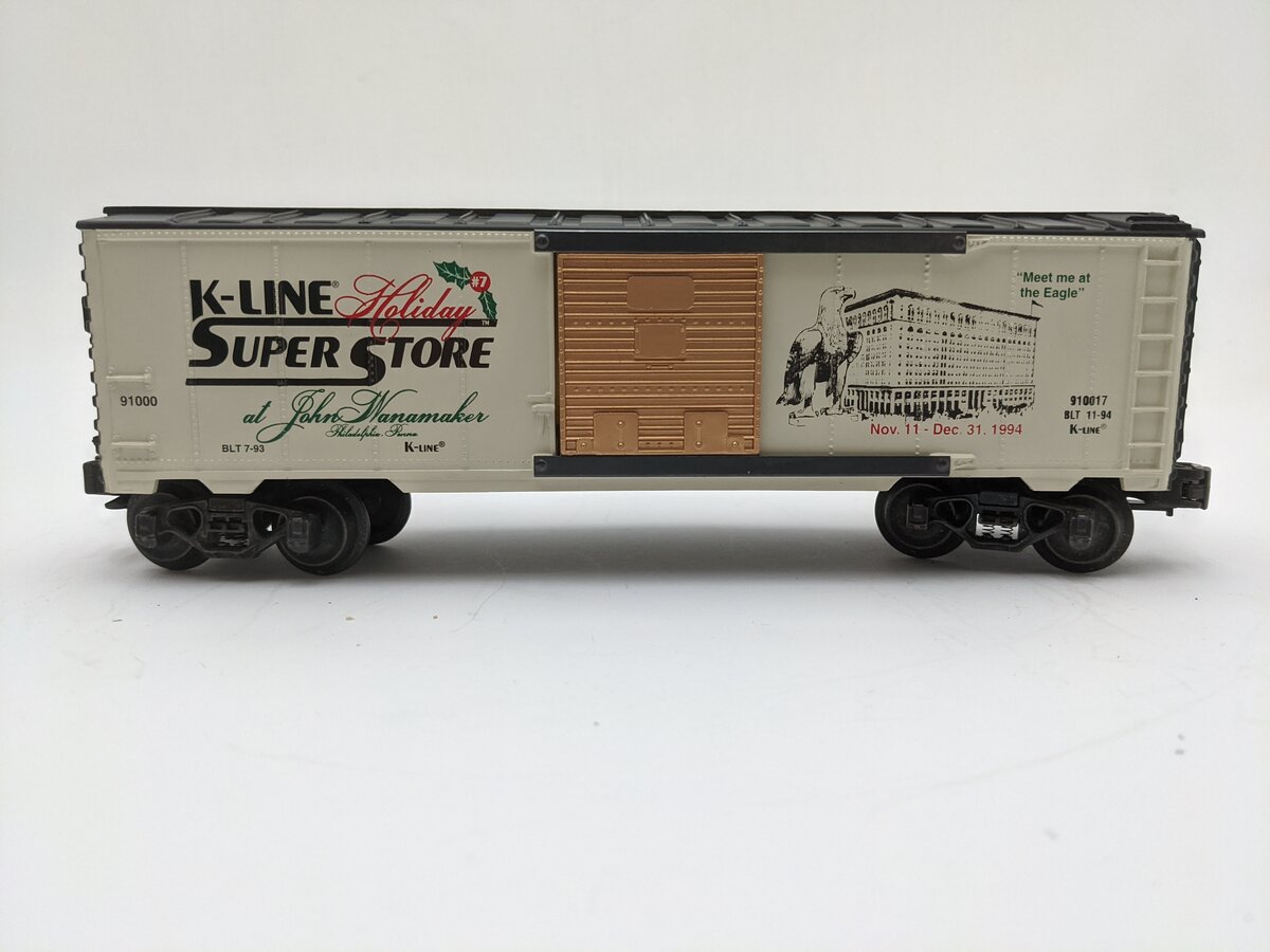 K-Line K910017 Holiday Superstore #7 Classic Boxcar LN/Box