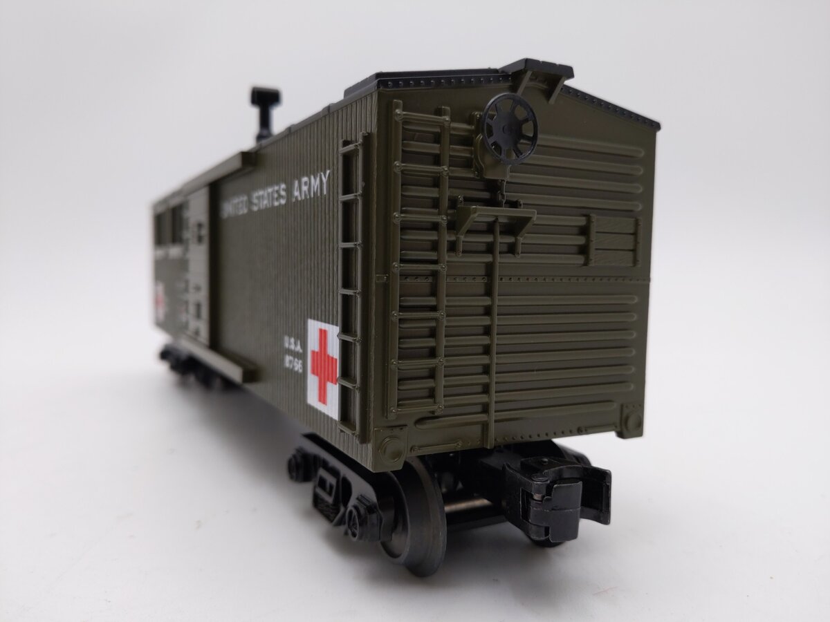 MTH 30-79635 O Gauge U.S. Army Kitchen Car #8766 LN/Box