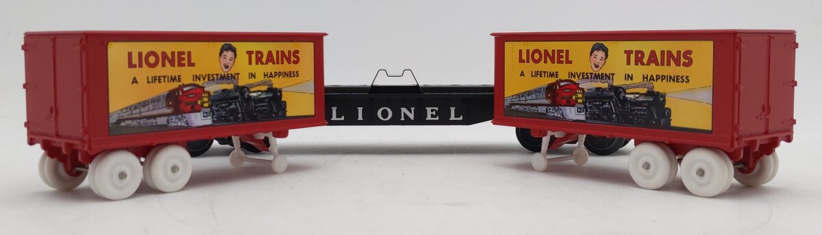 Lionel 6-29460 O Gauge Archive Collection Flatcar w/Trailers #3460 NIB