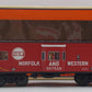 Lionel 6-17645 O Gauge Norfolk & Western Bay Window Illuminated Caboose #557528 LN/Box